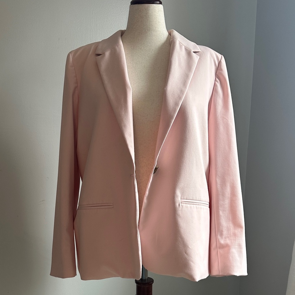 J. Crew Factory Soft Pink Suit Jacket